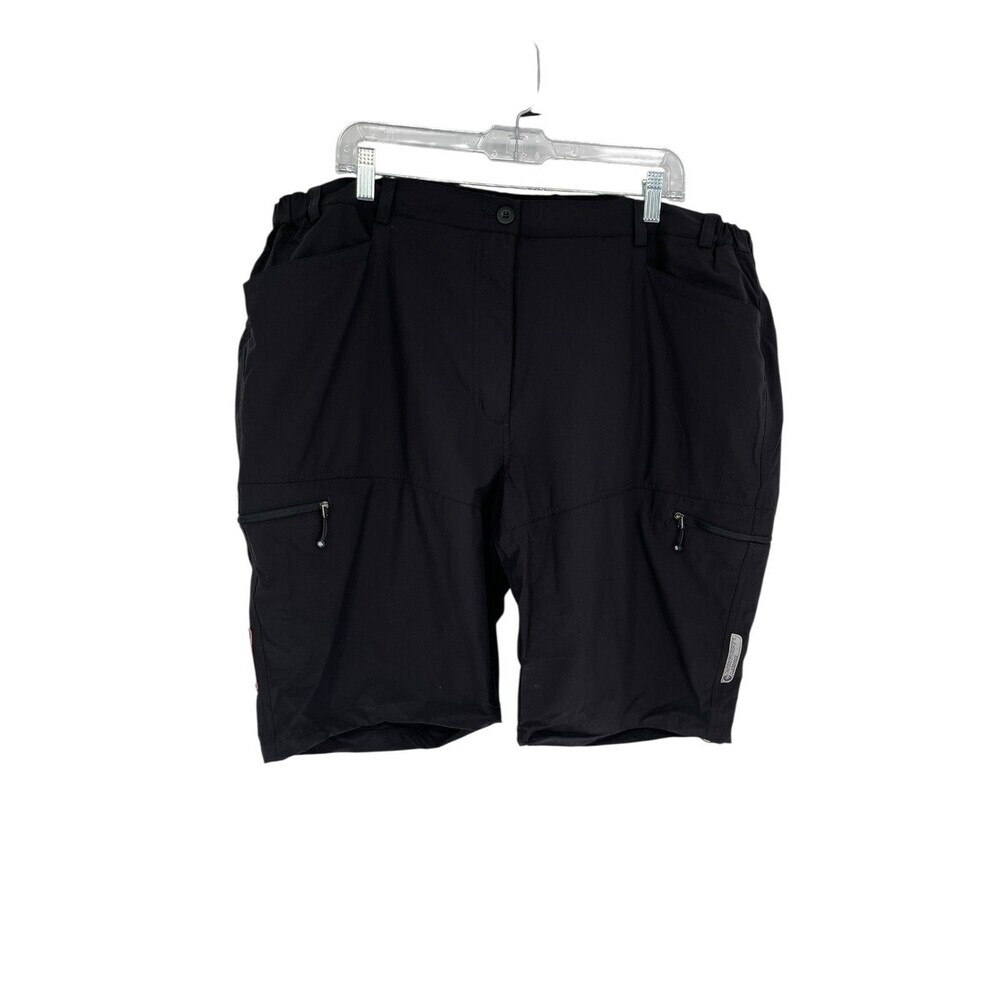 Aero Tech Designs Shorts Women's Size 3XL Black SF600 Cargo Gorpcore